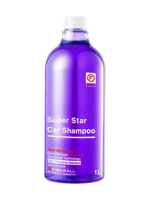 Шампунь для ручной мойки Super Star Car Shampoo виноград 1л