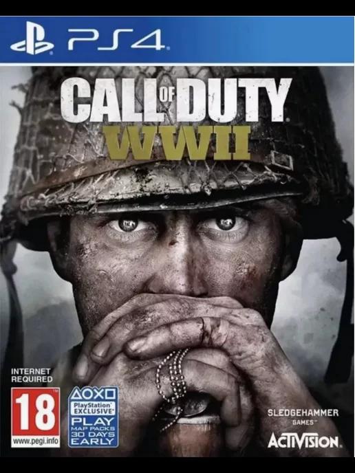 Игра Call of Duty WWII для Sony Playstation PS4 PS5