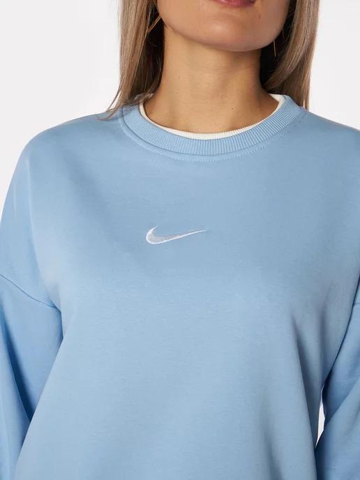 Свитшот женский лонгслив оверсайз Nike кофточка для девочки