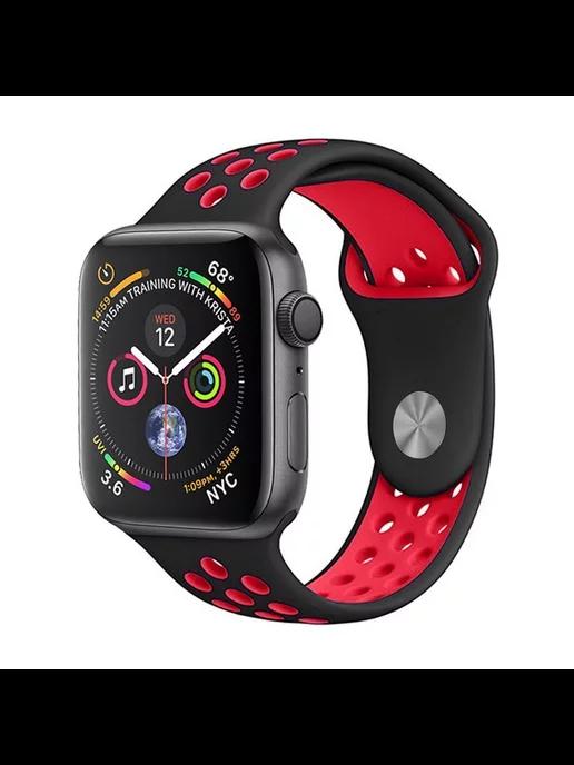 Силиконовый ремешок для Apple Watch 42 44 45 49