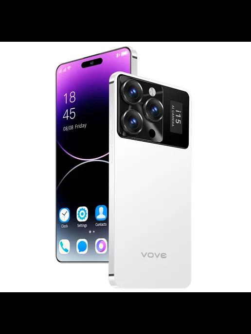 Смартфон VOVE I15 Pro Max белый