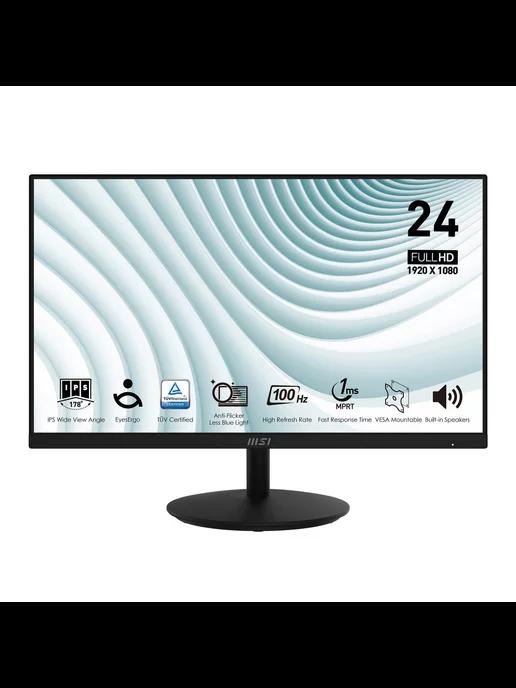 23.8" Монитор PRO MP242A, IPS, 1920x1080, 100Hz, черный