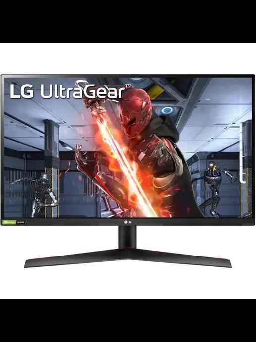 27" Монитор 27GN800-B, IPS, 2560x1440, 144Hz, черный