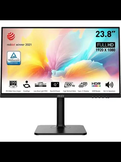 23.8" Монитор Modern MD2412P, IPS, 1920x1080, 100Hz, черный