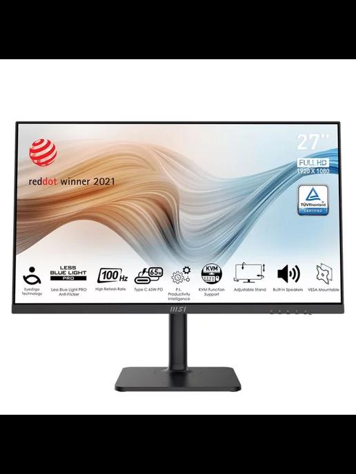 27" Монитор Modern MD272XP, IPS, 1920x1080, 100Hz, черный