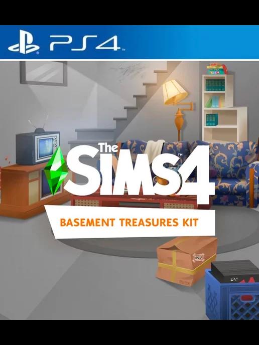 Дополнение The Sims 4 Basement Treasures Kit PS4 PS5