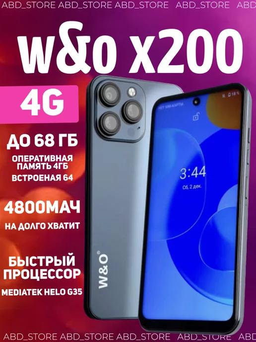 Мобильный Телефон W&O 64 гб x200