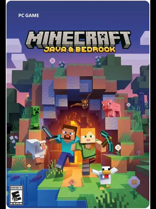 Игра Minecraft Java & Bedrock Edition для PC