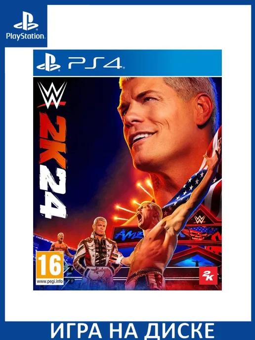 WWE 2K24 PS4 Диск