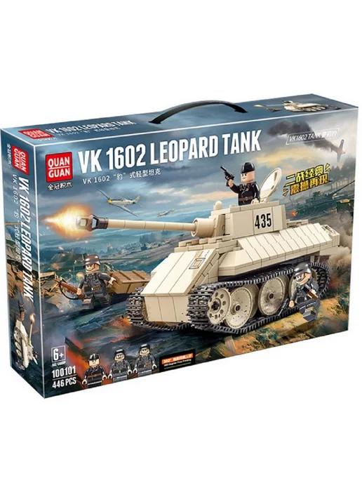 Конструктор Немецкий танк VK 1602 Leopard, 100101