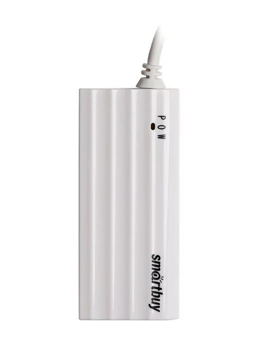 USB 2.0 Хаб 6810, 4 порта, белый (SBHA-6810-W)