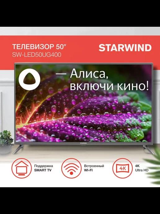 Телевизор SW-LED50UG400, 50,3840x2160