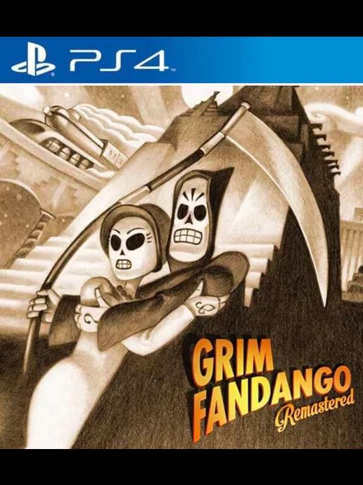 Игра Мрачное Фанданго | Игра Grim Fandango Remastered PS4 PS5