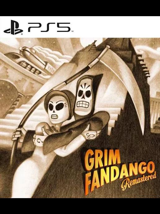 Игра Мрачное Фанданго | Игра Grim Fandango Remastered PS4 PS5