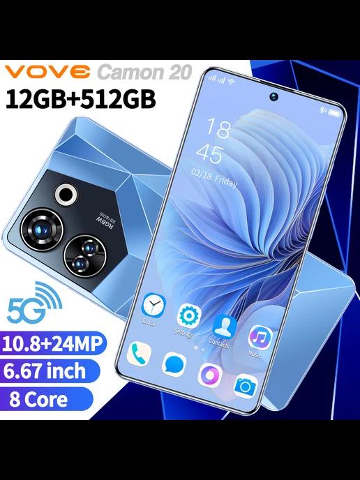 Camon 20 6,67-дюймовый Android-смартфон