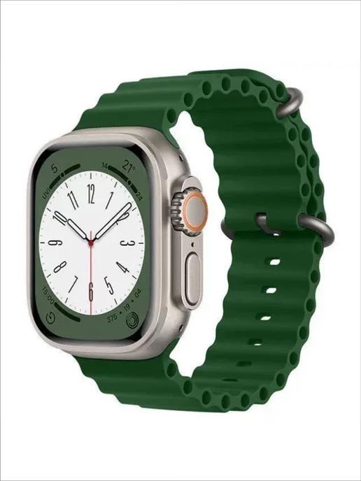 Силиконовый ремешок для Apple Watch 42 44 45 49