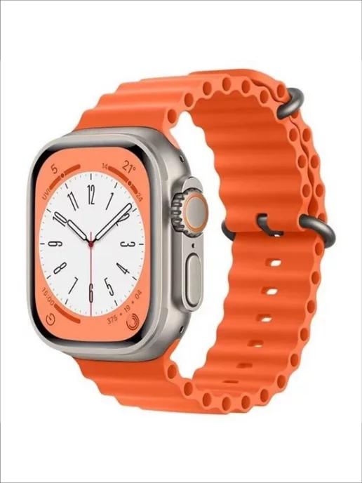 Силиконовый ремешок для Apple Watch 42 44 45 49