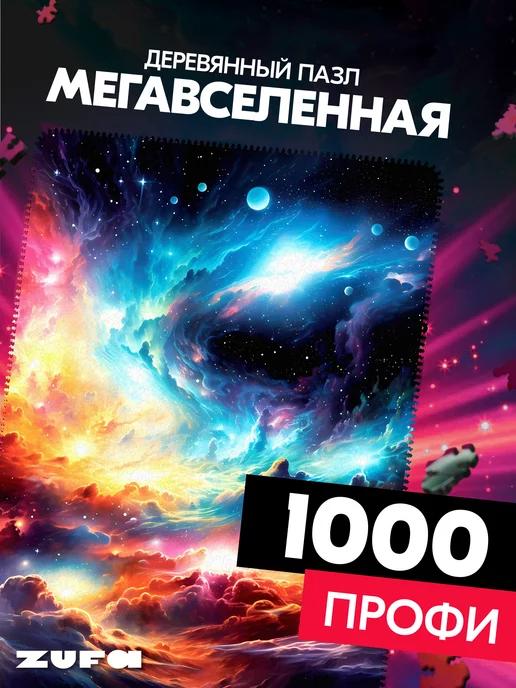 Деревянные пазлы Мегавселенная 1000 деталей