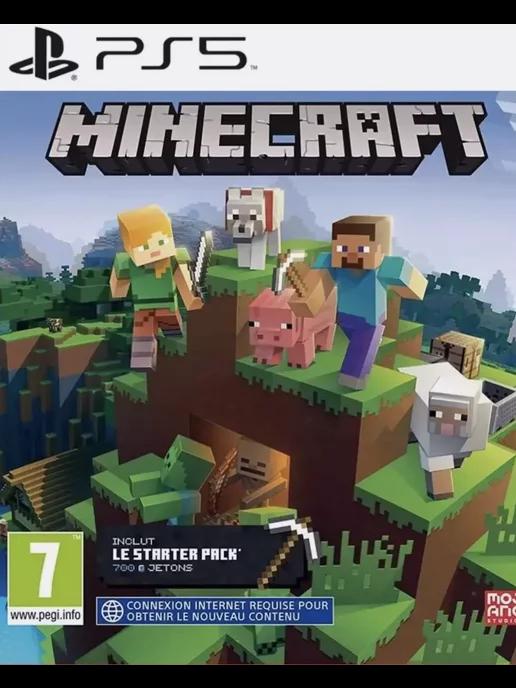 Игра Minecraft для Sony Playstation PS4 PS5