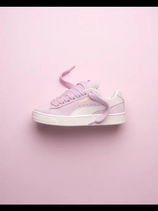 Кроссовки Puma Suede Xl Pink Дутые