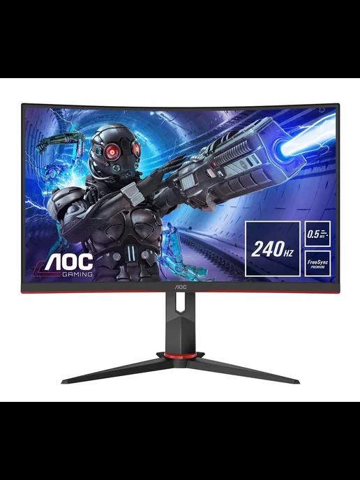 Монитор 27" Gaming C27G2ZU черный красный