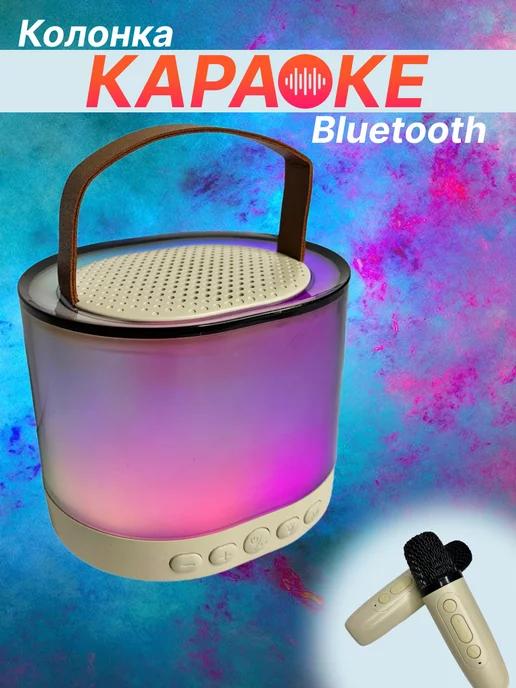 KsyRoom | Караоке колонка с двумя микрофонами Bluetooth