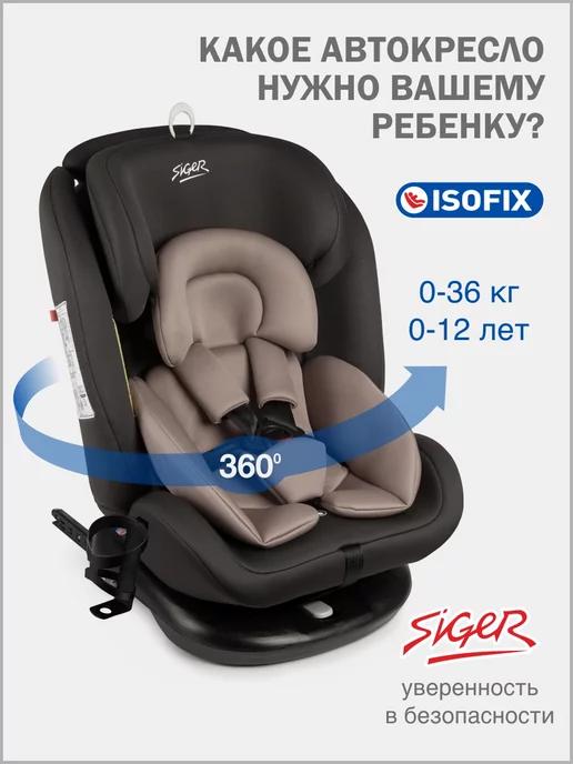 Детское автокресло Престиж IsoFix Lux, 0-36 кг