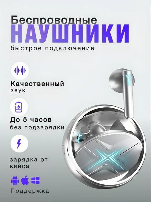 GELONY | Наушники беспроводные для iPhone и Android