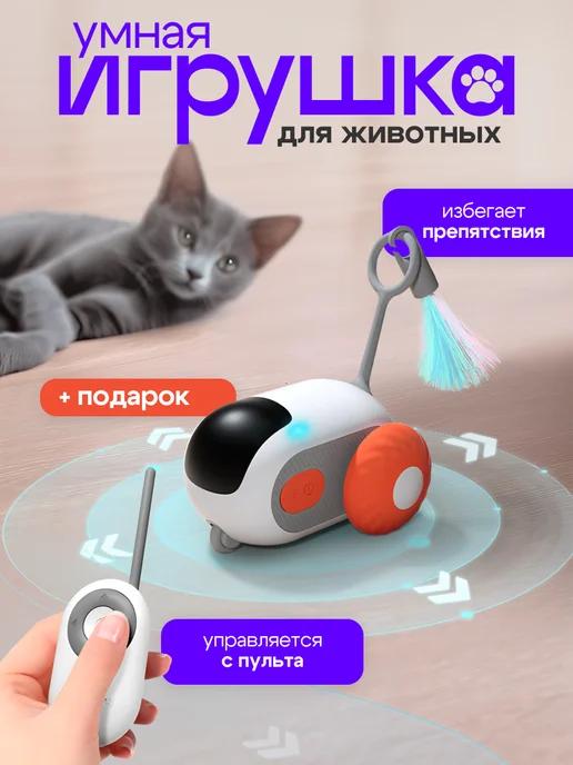 Paws & Purrs | Автоматическая умная игрушка для кошек дразнилка