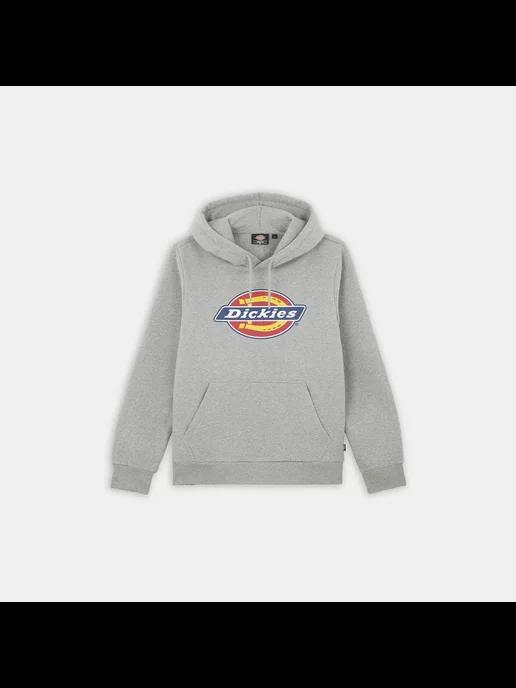 Худи Icon Logo Hoodie Grey Melange