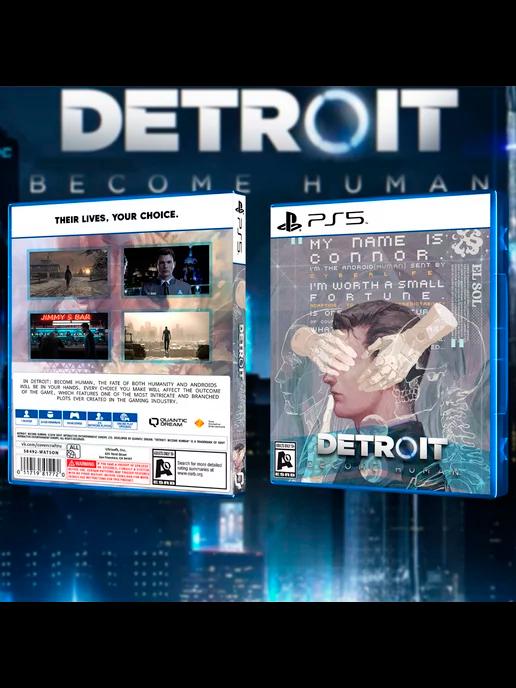 Detroit Become Human Обложка по мотивам для PS5