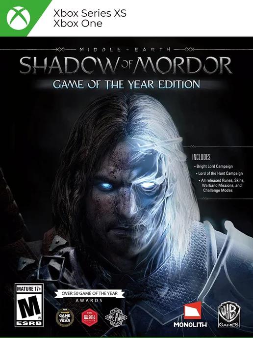 MIDDLE-EARTH SHADOW OF MORDOR (GOTY) ключ активации