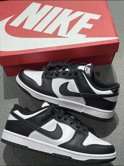 Кроссовки Dunk Low Retro Black White "Panda"