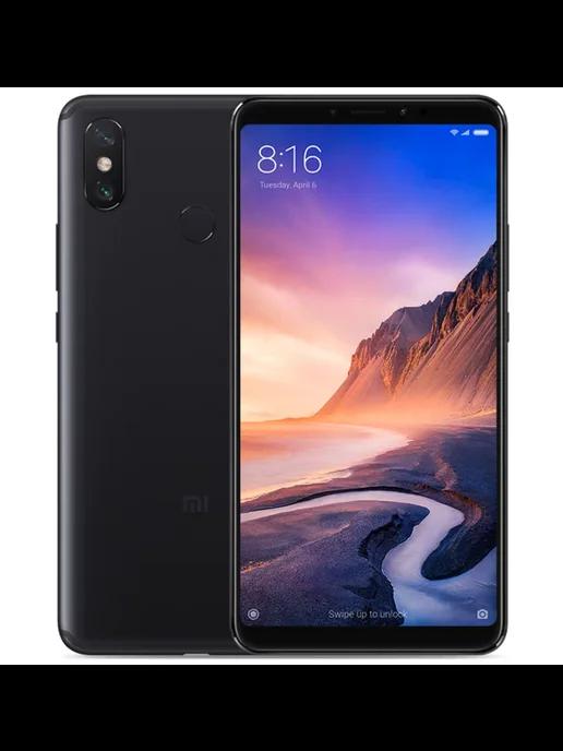 Xiaomi Mi MAX 3 4 64 ГБ черный