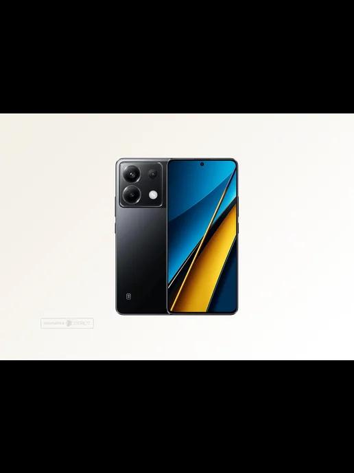 Смартфон Poco X6 5G 12 256 ГБ Black