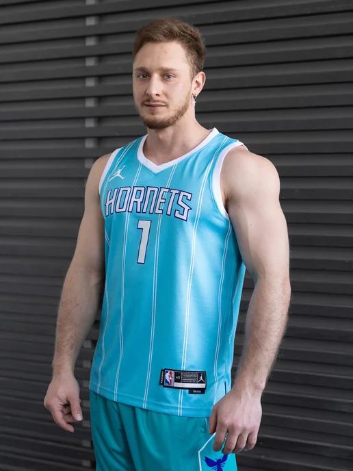 Баскетбольная джерси Charlotte Hornets Ball