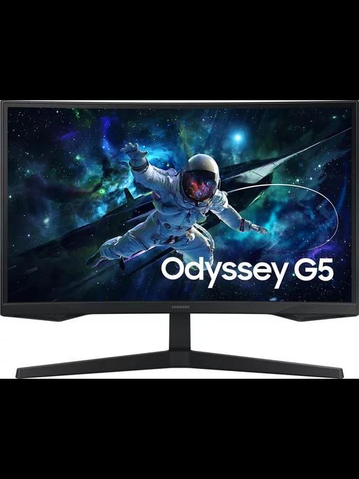 Монитор 27" Odyssey G55C S27CG550EI черный