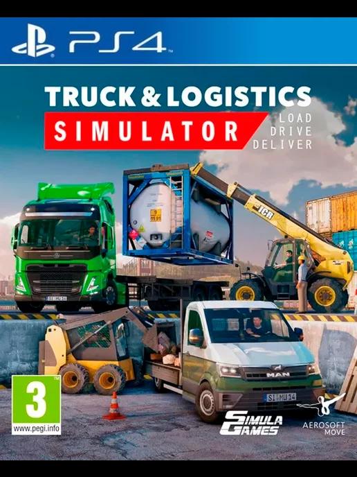 Игра Truck and Logistics Simulator для Playstation PS4 PS5