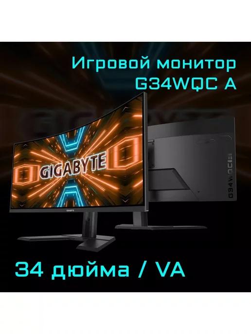 Монитор 34" G34WQC A черный VA LED 1ms 21 9