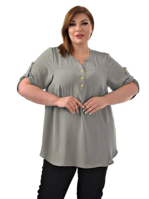 Блузка нарядная plus size