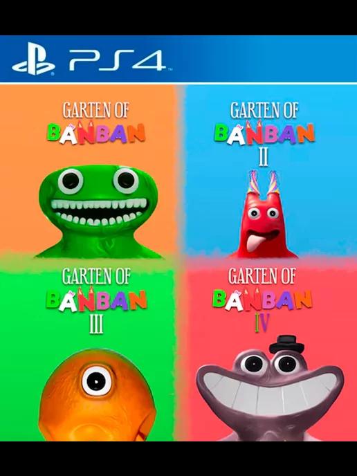 Игра Garten of Banban Bundle 1 + 2 + 3 + 4 PS4 PS5