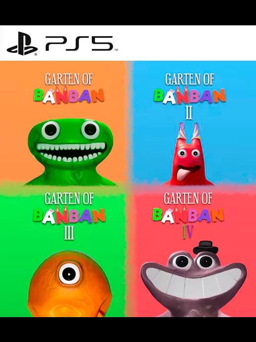 Игра Garten of Banban Bundle 1 + 2 + 3 + 4 PS4 PS5