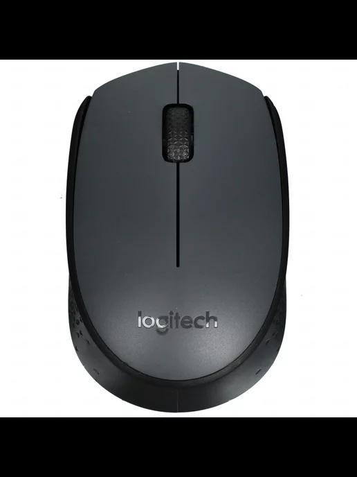 Мышь беспроводная Logitech M170 [910-004646] серый