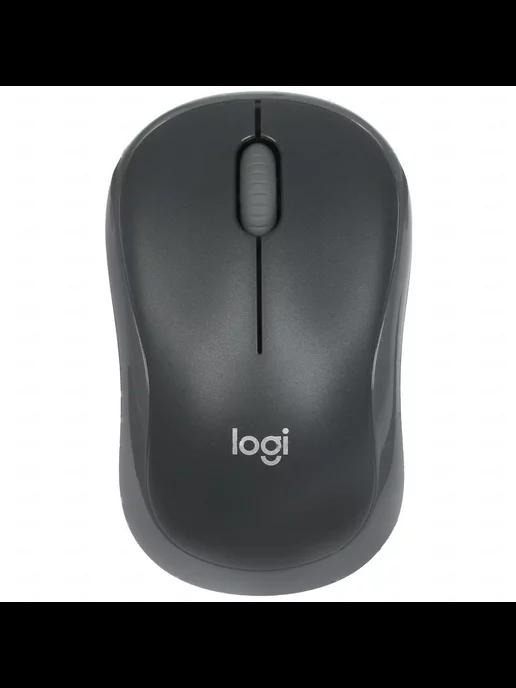 Мышь беспроводная Logitech M185 [910-002252] серый