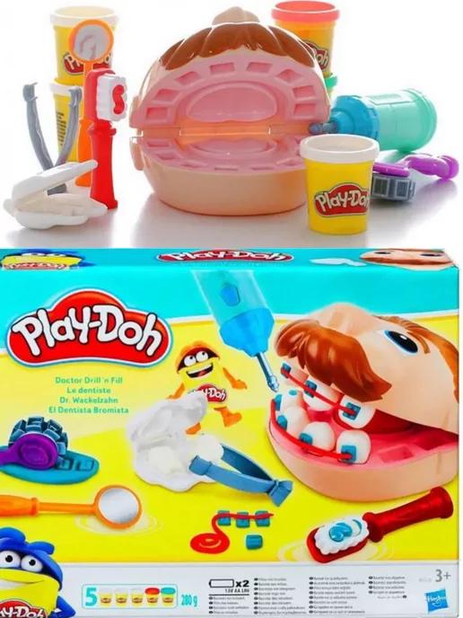 PLAY DOH игровой Набор для лепки Стоматолог