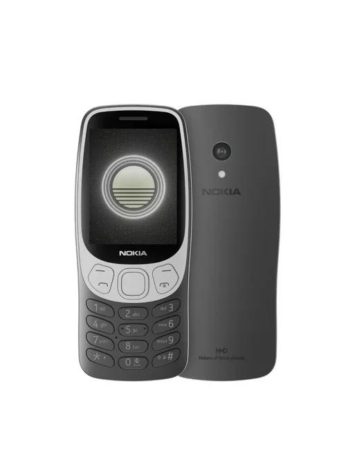 Кнопочный телефон Nokia 3210 TA-1618 DS Grunge Black