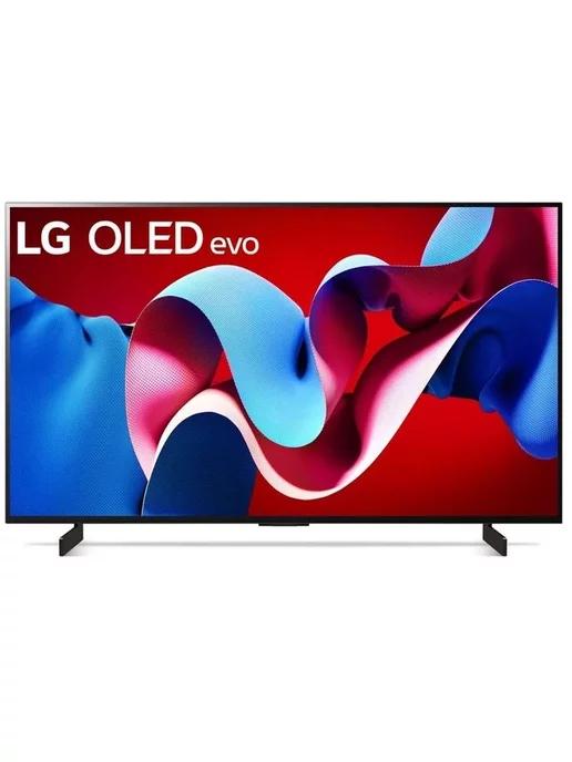 Телевизор OLED 42" OLED42C4RLA.ARUB Smart черный