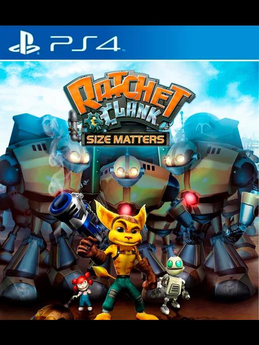 Игра Ratchet & Clank Size Matters PS4 PS5