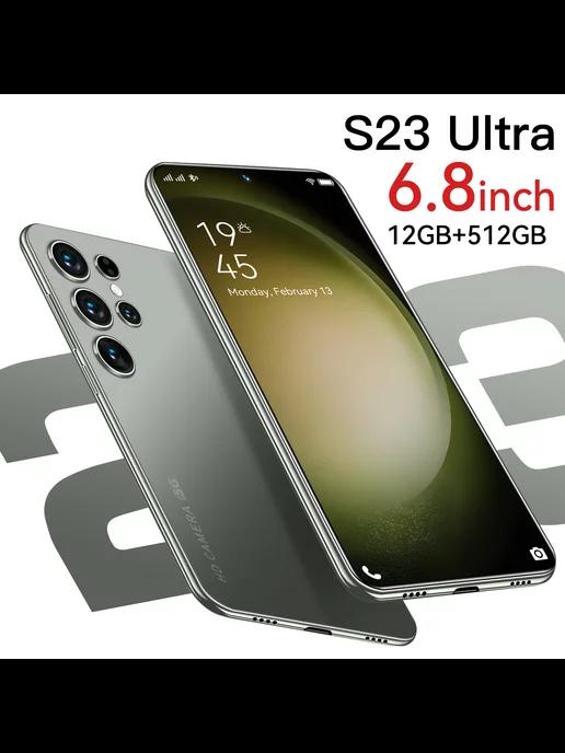 Смартфон S23 Ultra 12 512 GB Разблокировка по лицу