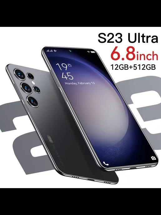 Смартфон S23 Ultra 12 512 GB Разблокировка по лицу